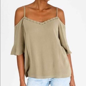 Noisy May cold shoulder top